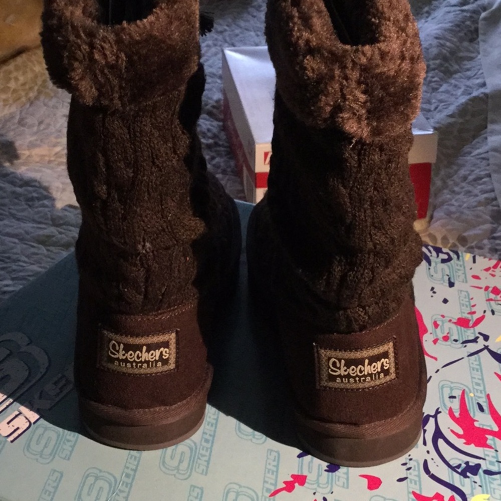 New Sketchers Keepsakes Boots chocolate color - Picture 4 of 5